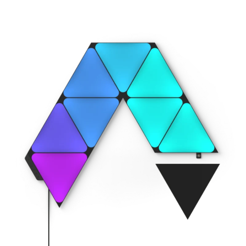 Nanoleaf Shapes トライアングル スターターパック（9枚入り）