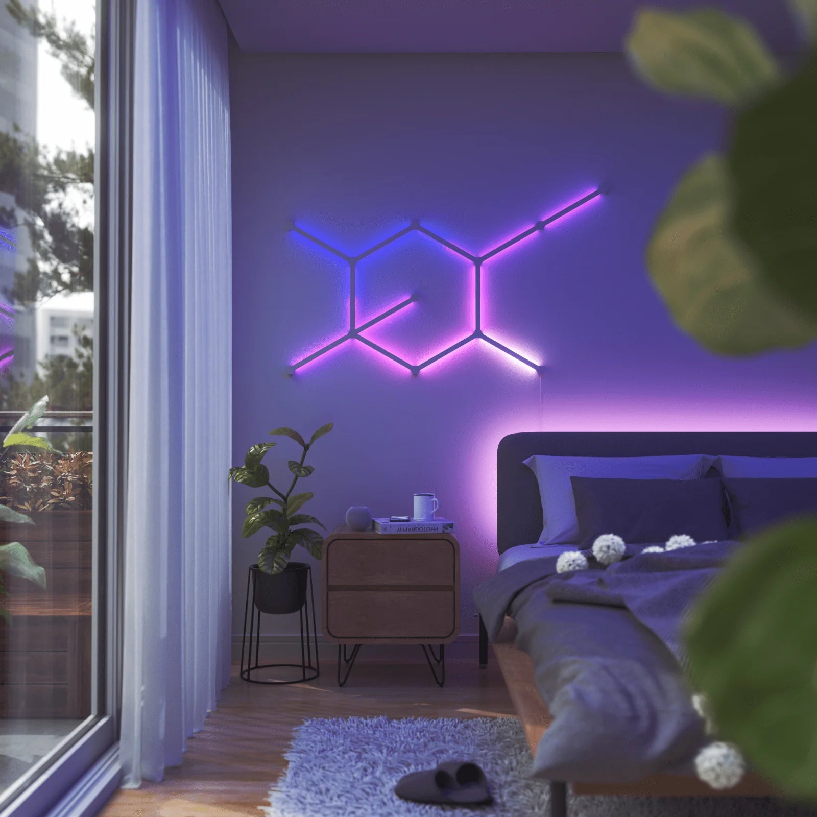 Nanoleaf Lines 60° 拡張パック（3本入り）