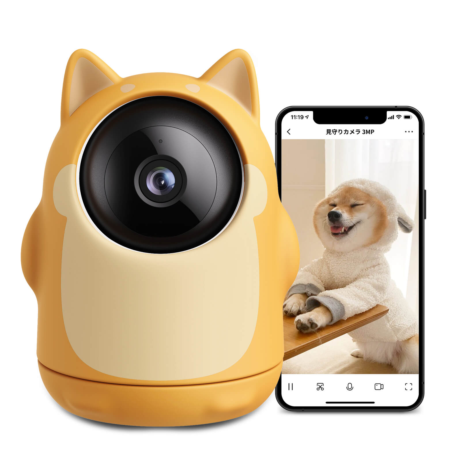 SwitchBot見守りカメラ 3MP わんボット SwitchBot（スイッチボット） 